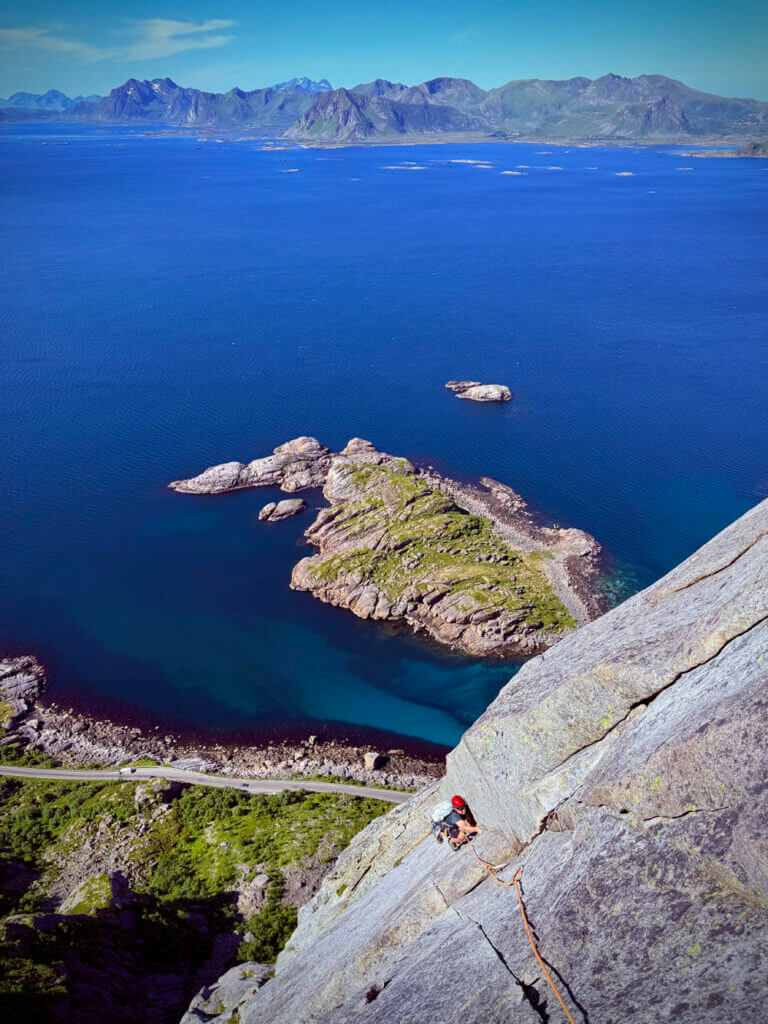 Climber on Presten