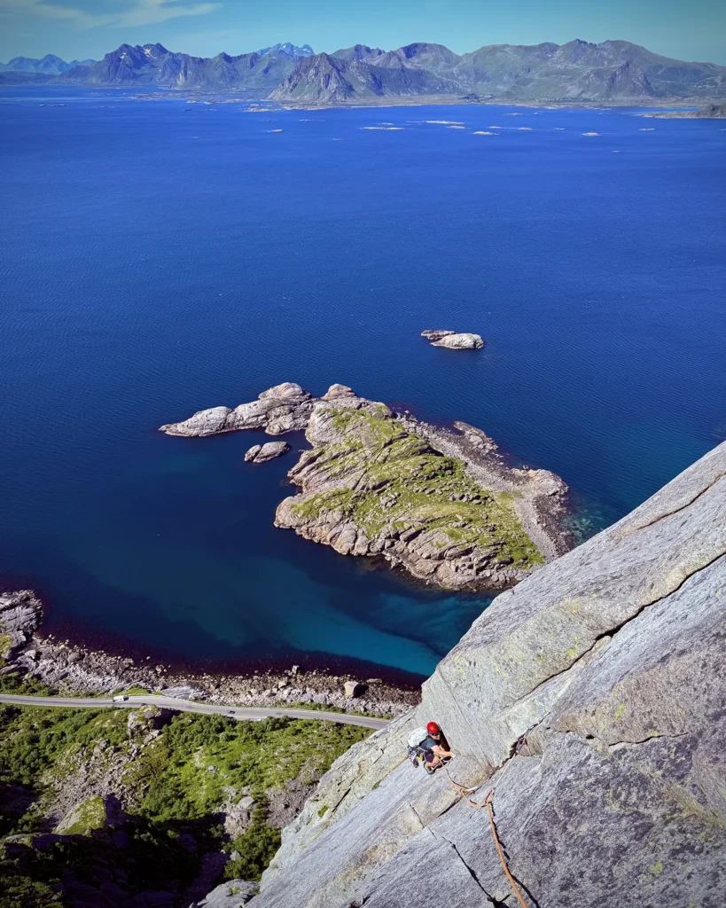 Slanting corner presten