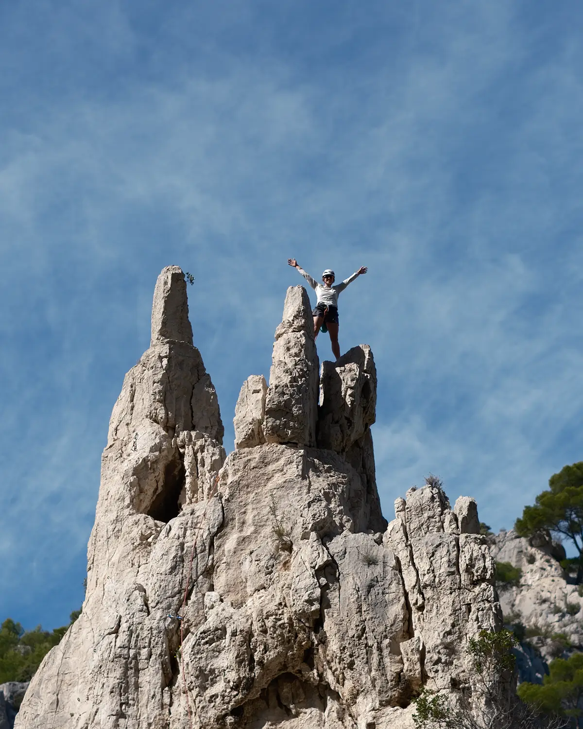 Halvårkurset - sportsklatring, Les Calanques.