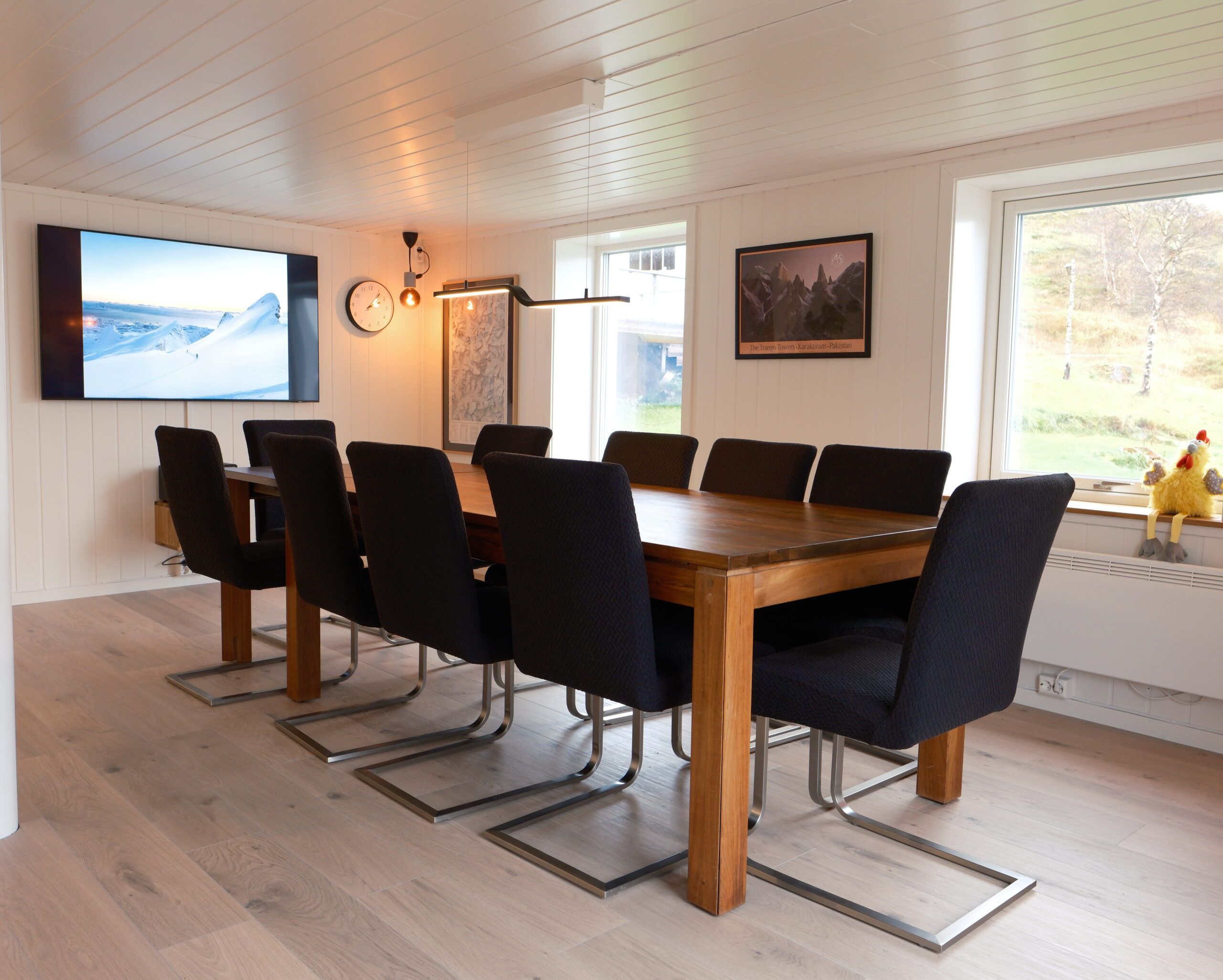 Undervisningslokale Lofoten Mountain Guides.