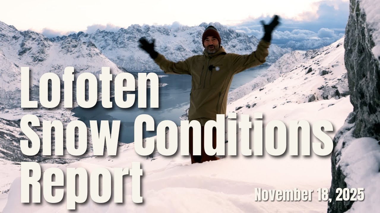 Lofoten Snow Conditions Report Nov 18th