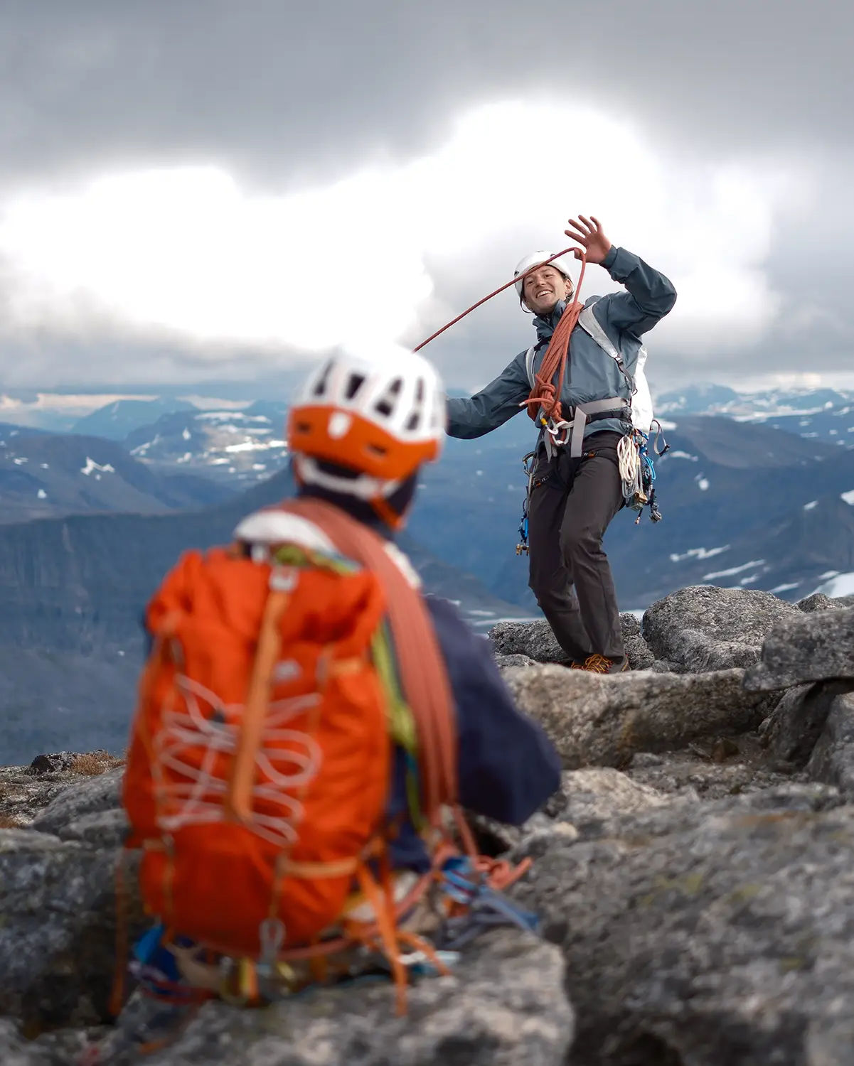 Fjellklatring Stetind. Lær deg fjellklatring.